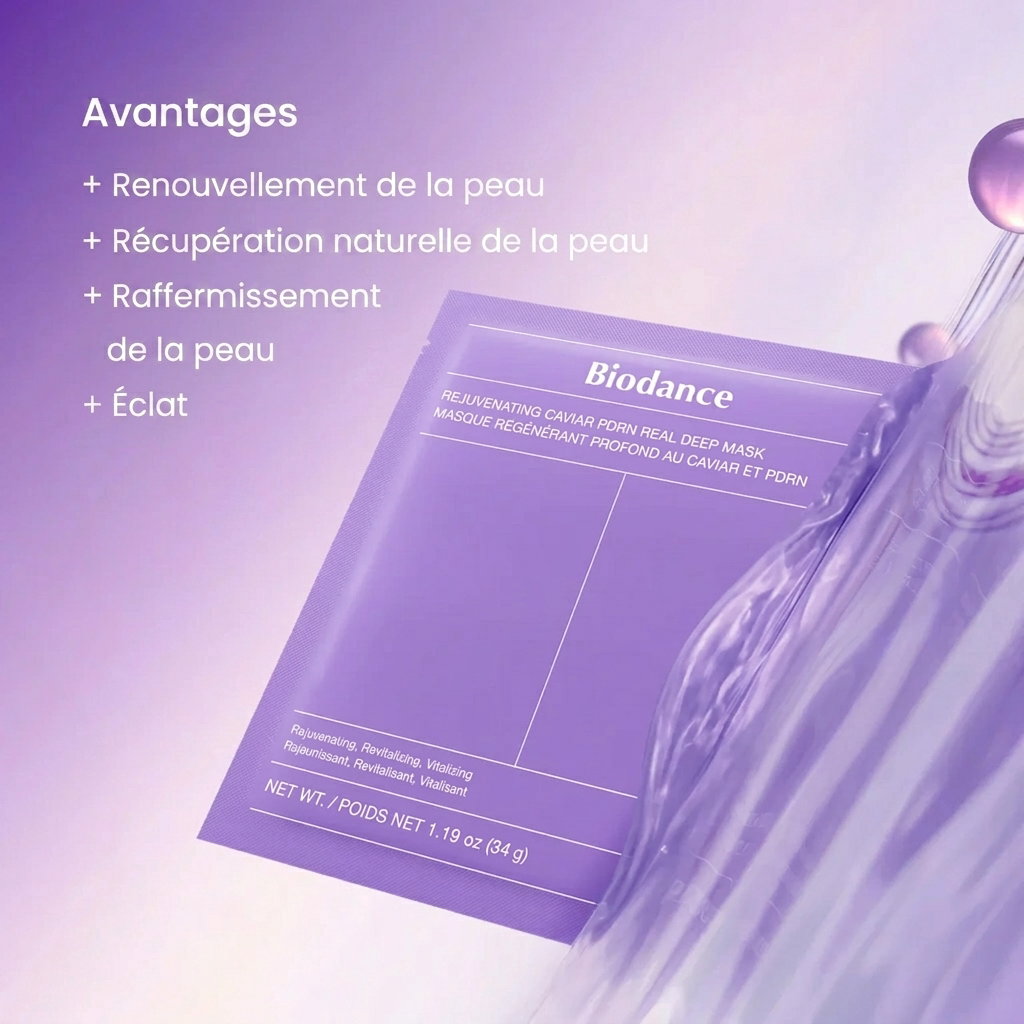 Masque rajeunissant Caviar PDRN Real Deep