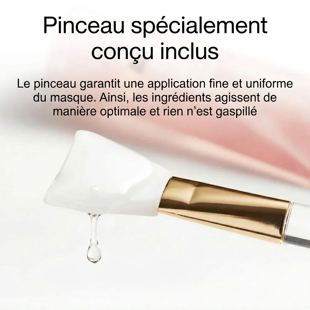 Masque de nuit au collagène + Pinceau