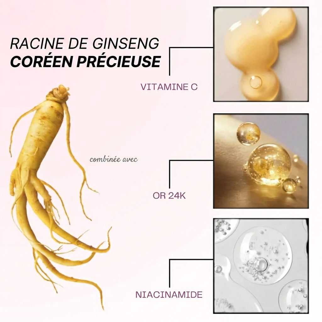 Sérum visage à l'or 24 carats
