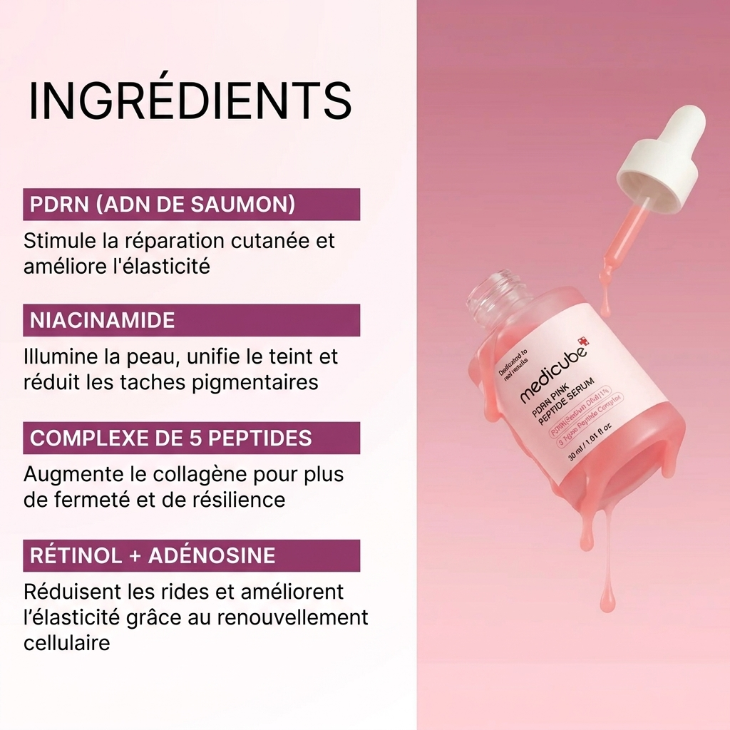 Sérum Anti-Âge au PDRN & 5 Peptides