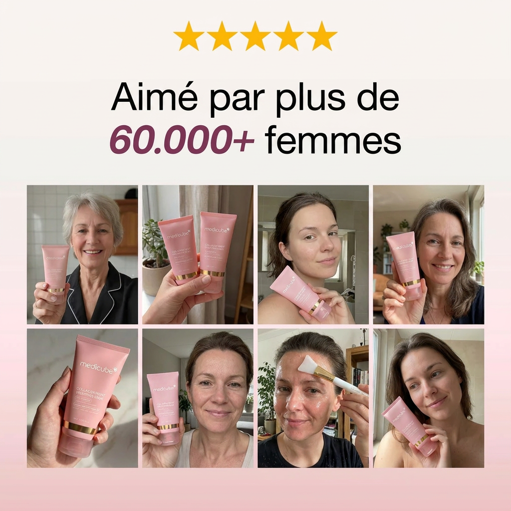 Masque de nuit au collagène + Pinceau