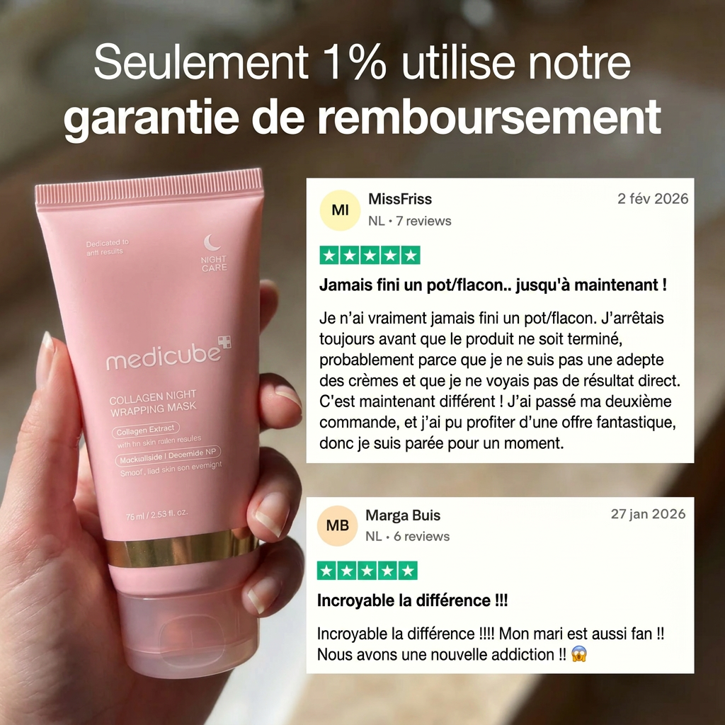 Masque de nuit au collagène + Pinceau