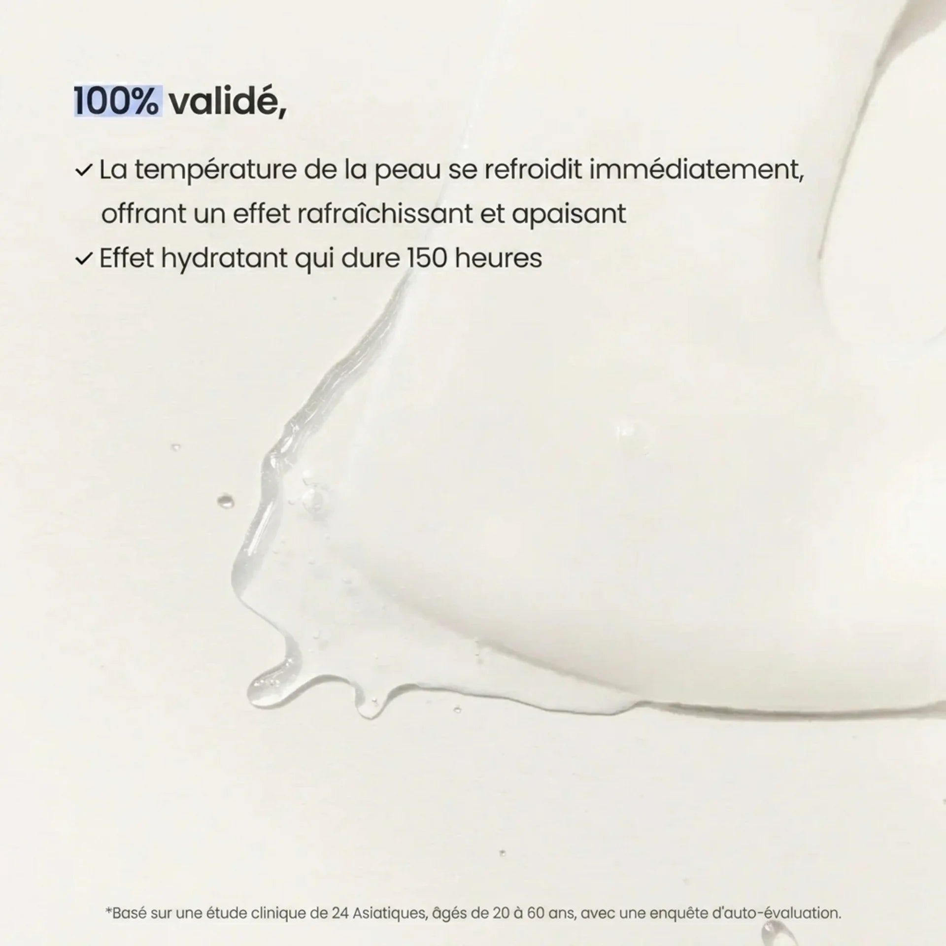 Masque Tissu Hydratant à l'Acide Hyaluronique & Céramide